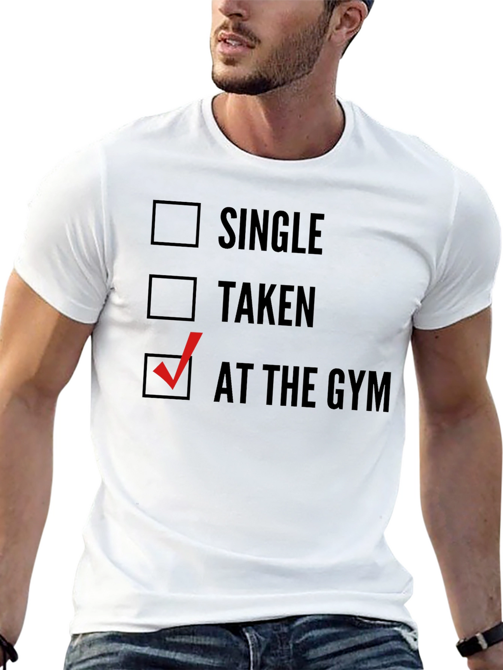 Gym Life Tee: Single Taken At The Gym