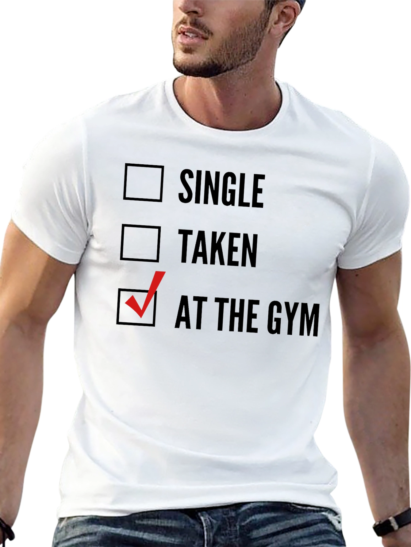 Gym Life Tee: Single Taken At The Gym