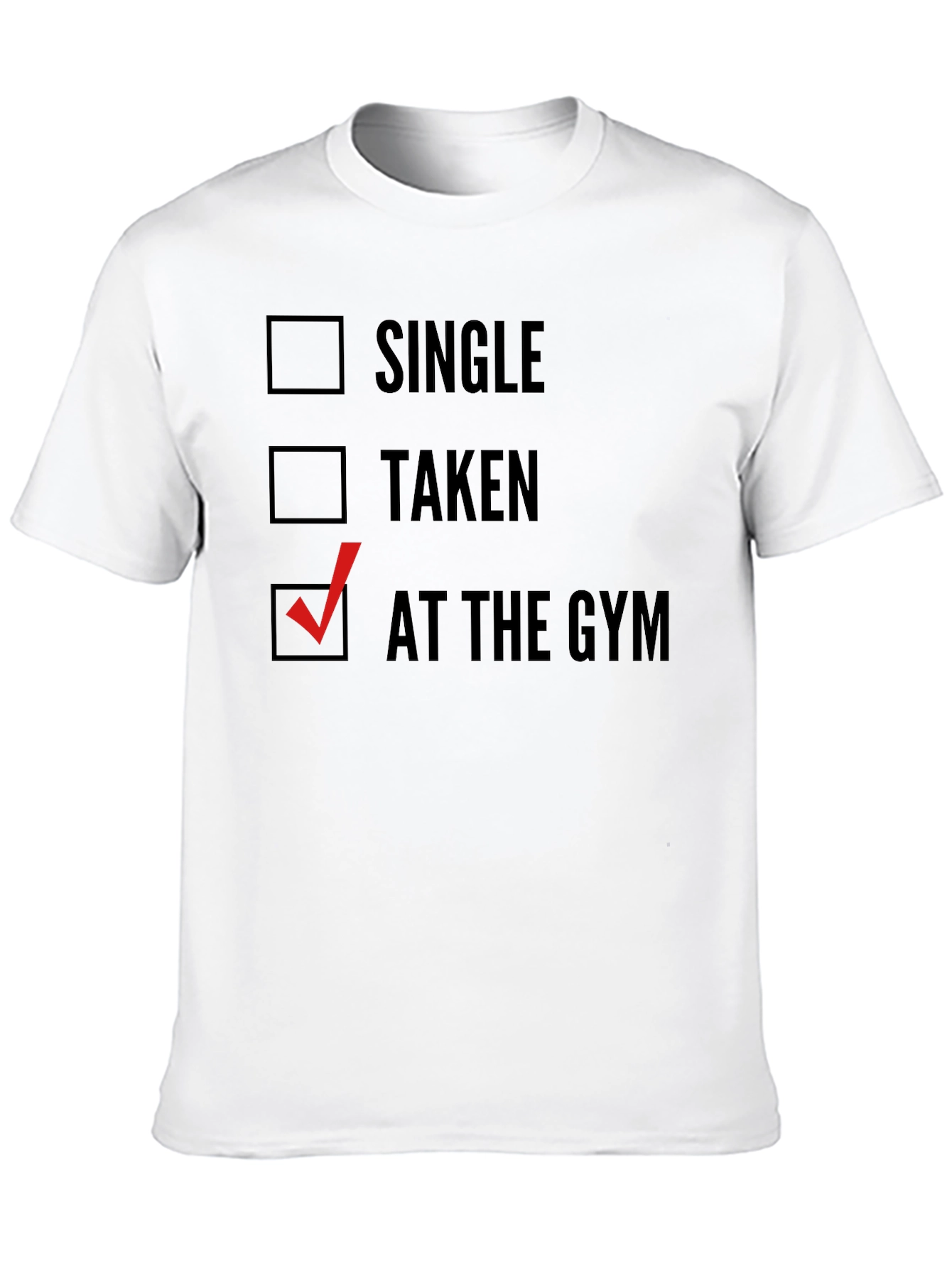 Gym Life Tee: Single Taken At The Gym