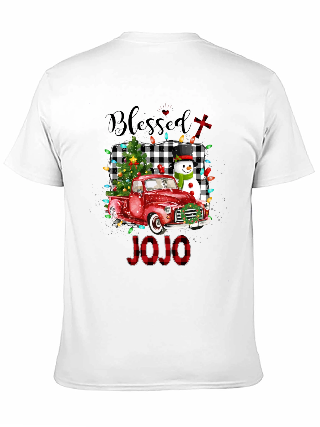 Blessed Christmas Truck Tee - JOJO