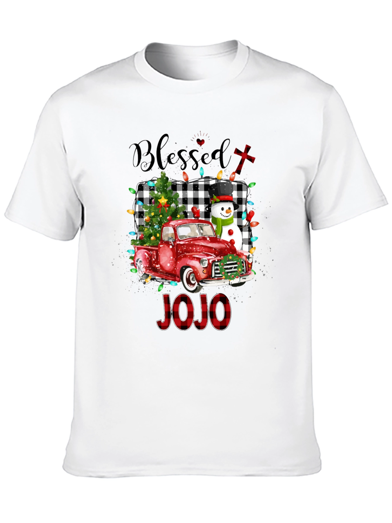 Blessed Christmas Truck Tee - JOJO