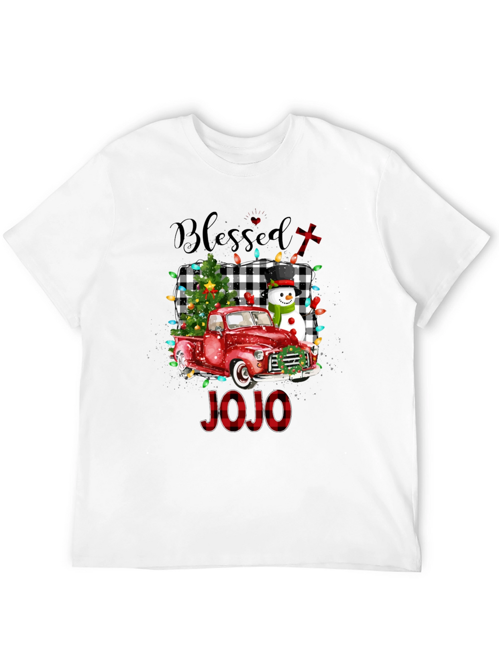 Blessed Christmas Truck Tee - JOJO
