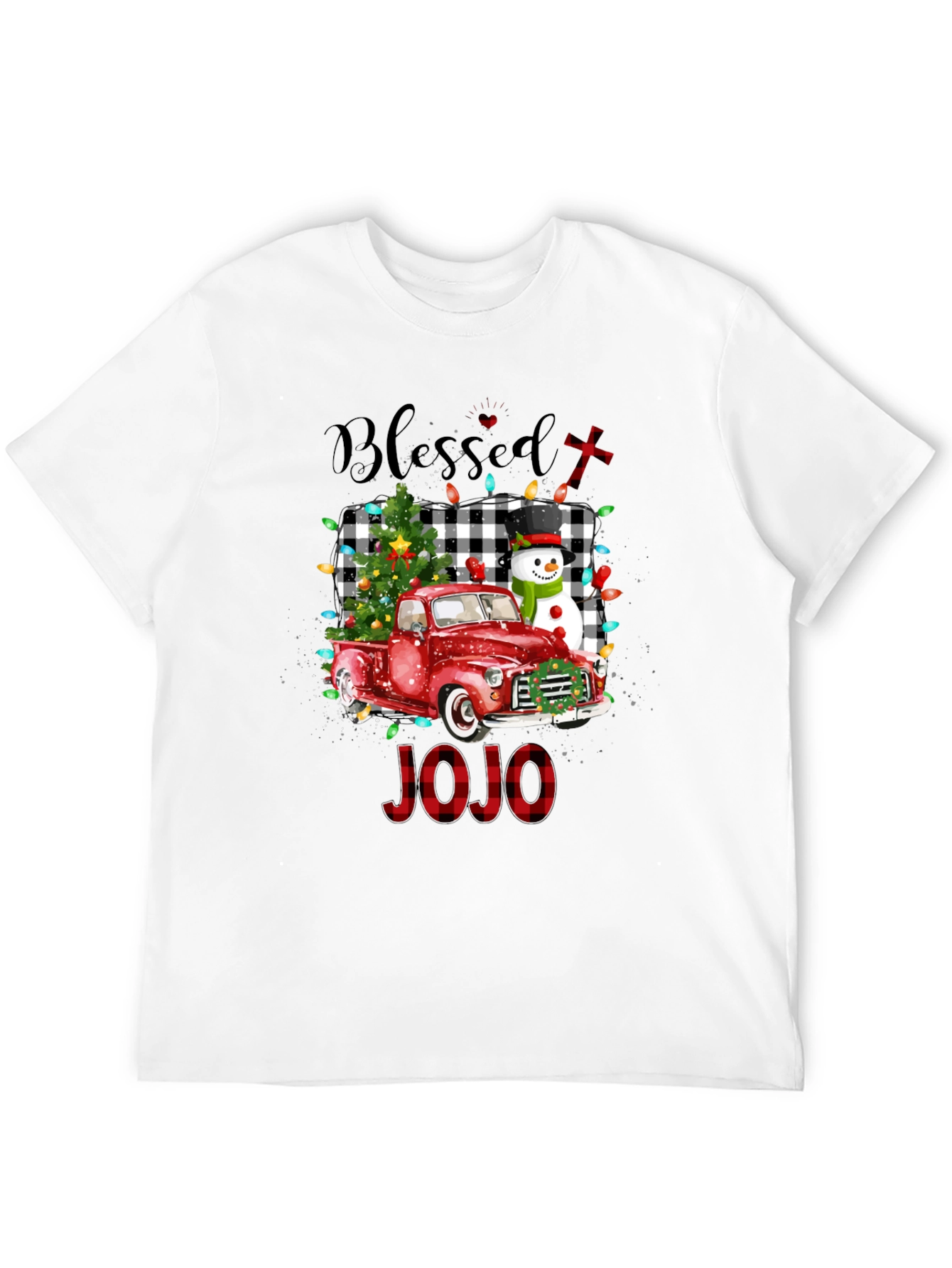 Blessed Christmas Truck Tee - JOJO