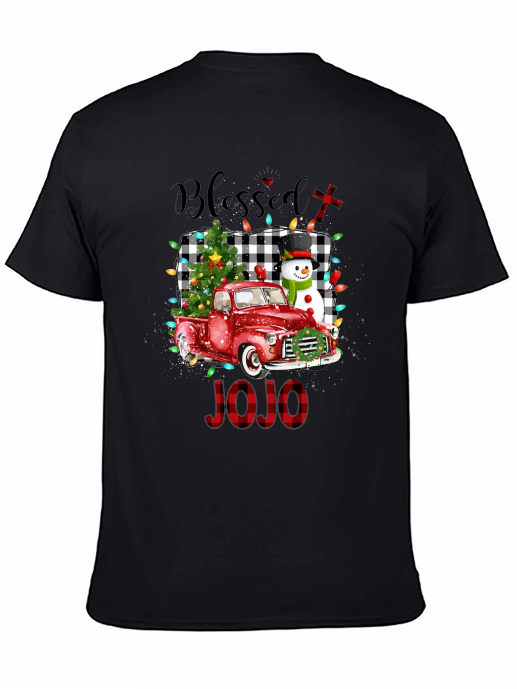 Blessed Christmas Truck Tee - JOJO