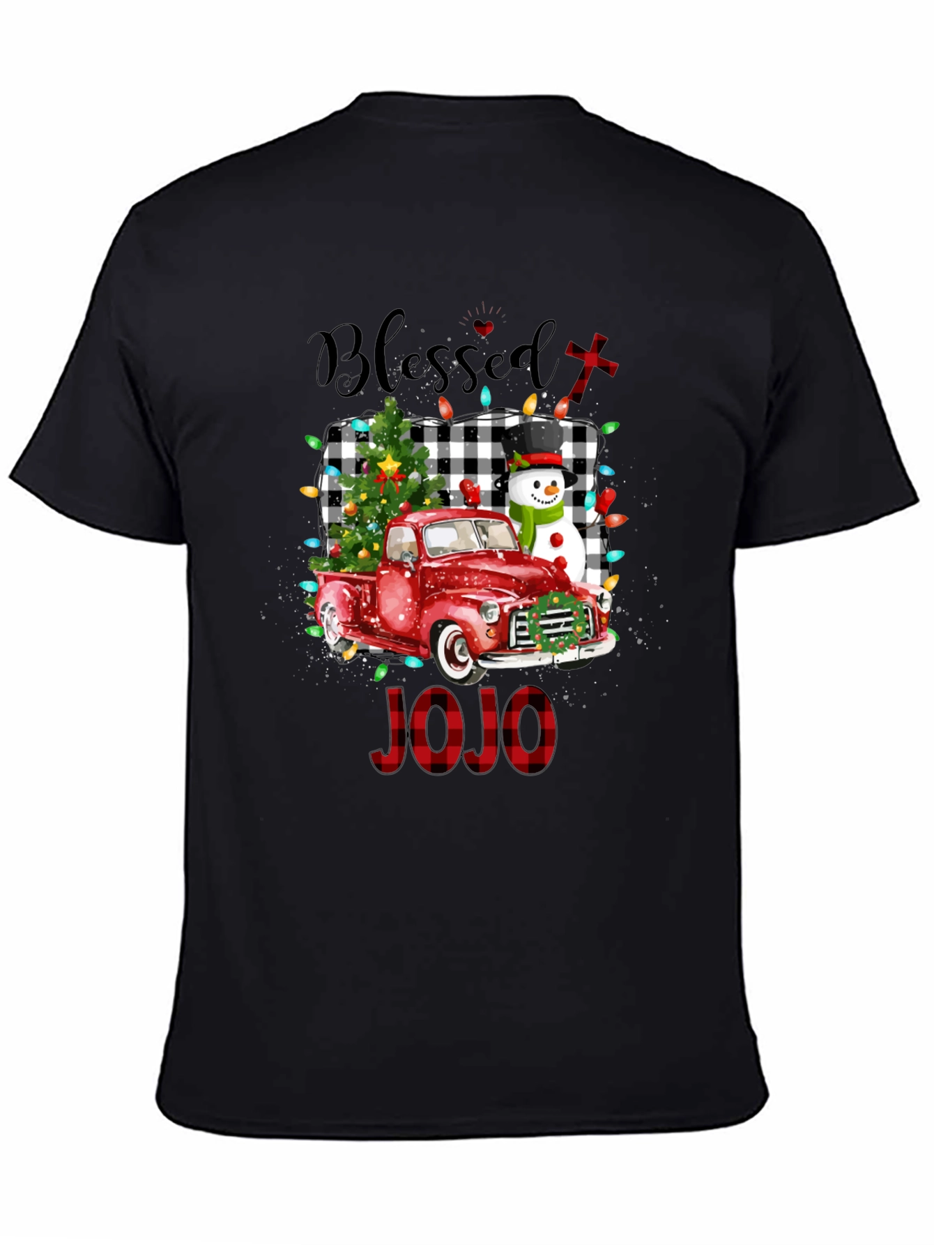 Blessed Christmas Truck Tee - JOJO
