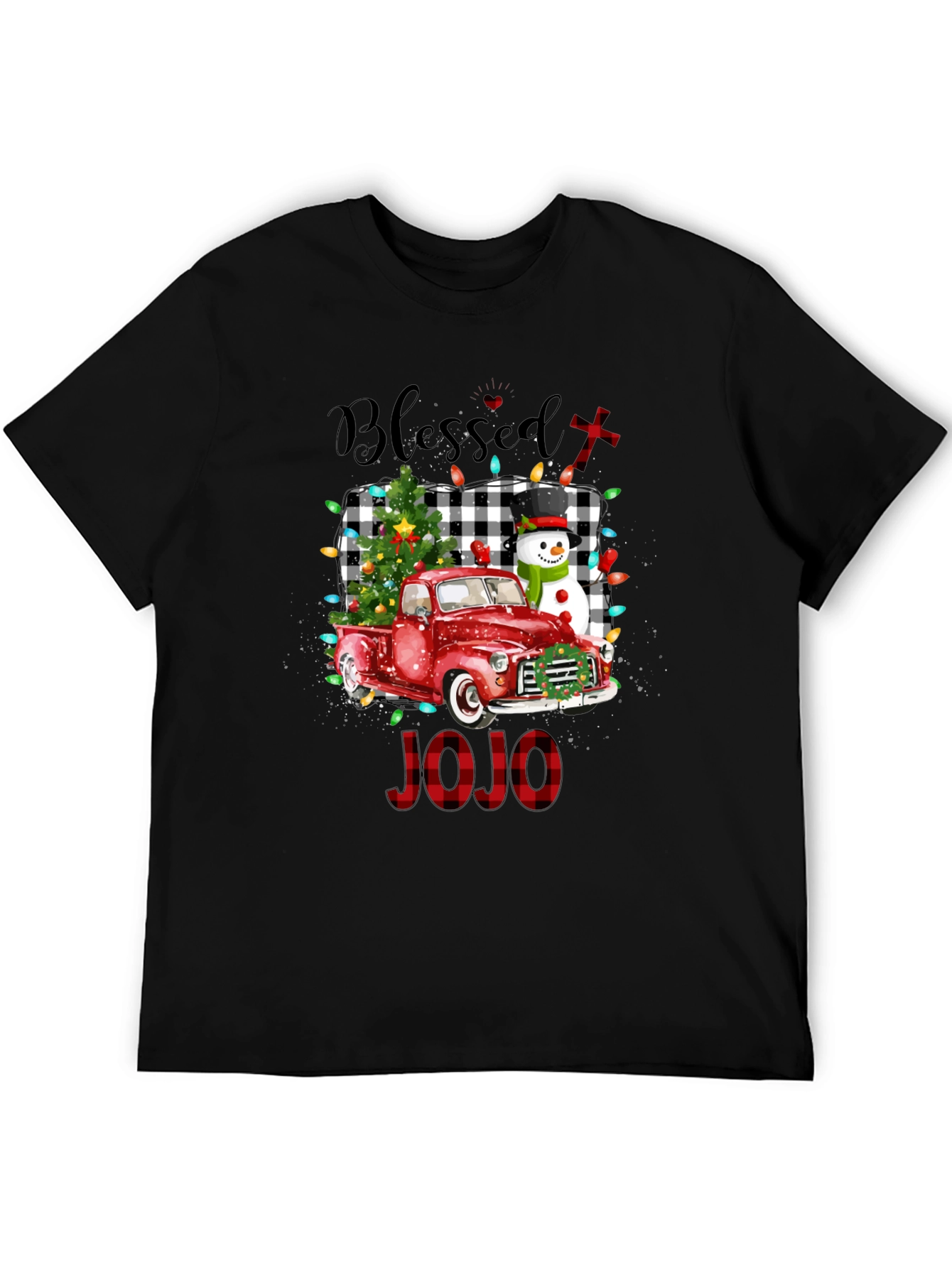 Blessed Christmas Truck Tee - JOJO