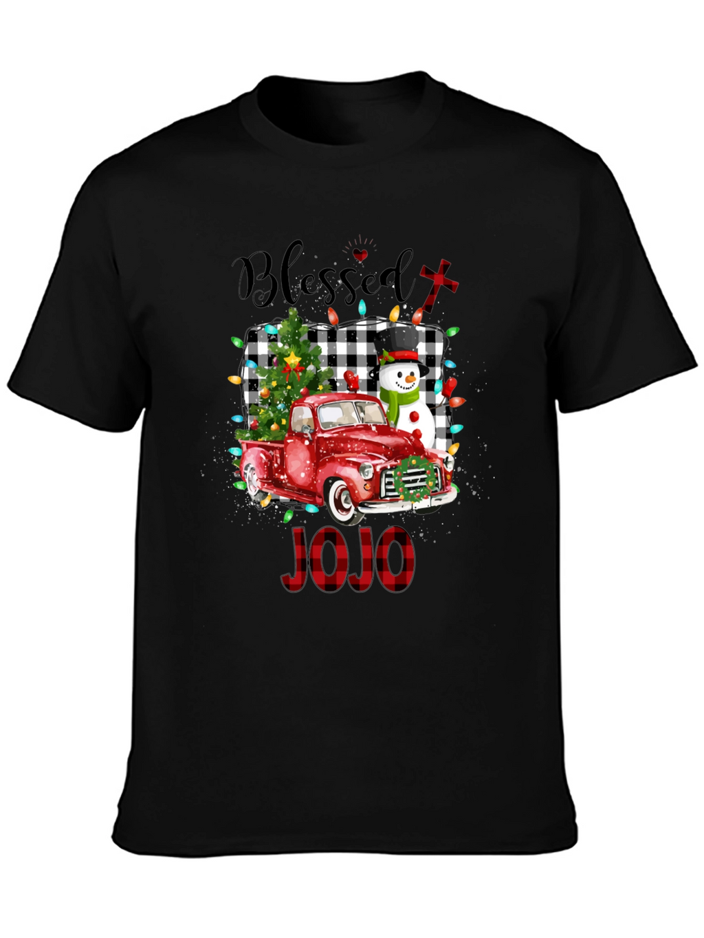 Blessed Christmas Truck Tee - JOJO