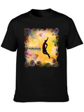 Basketball Graphic Black T-Shirt