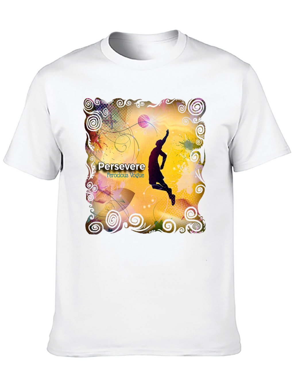 Basketball Graphic Black T-Shirt