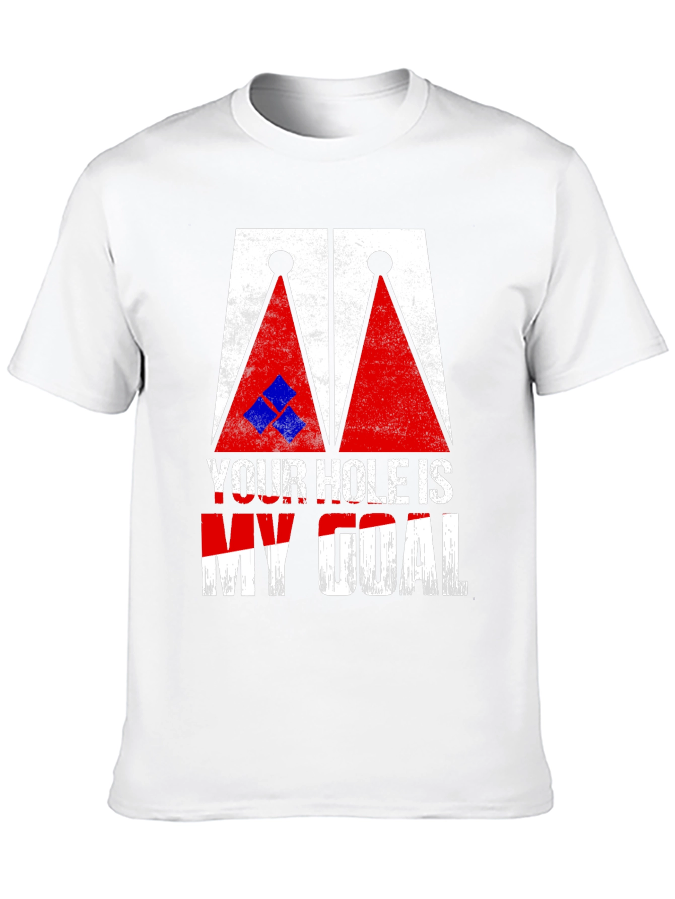 Cornhole T-Shirt: Your Hole Is My Goal Tee