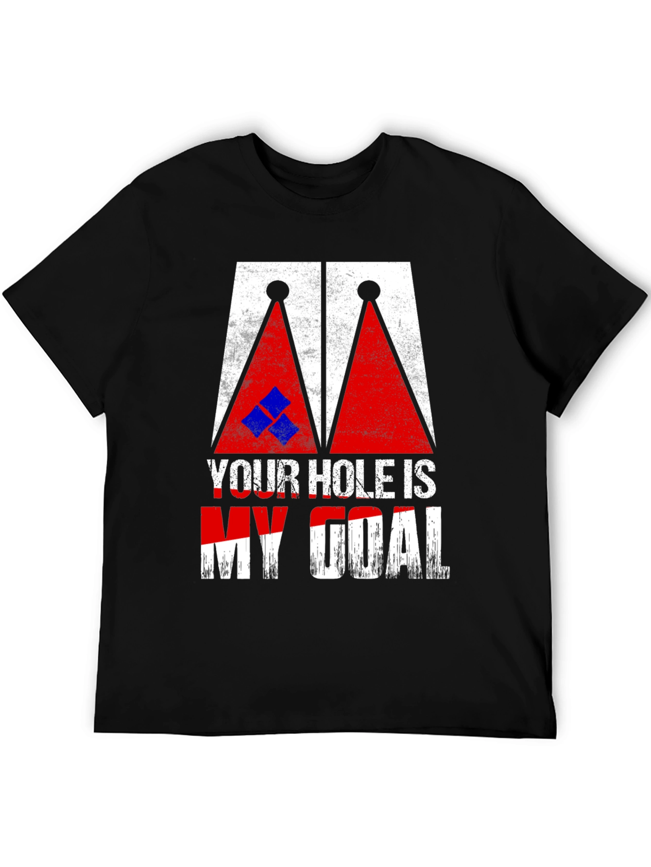 Cornhole T-Shirt: Your Hole Is My Goal Tee