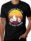 Golf Course Bear Tee - Normal Day Golfing