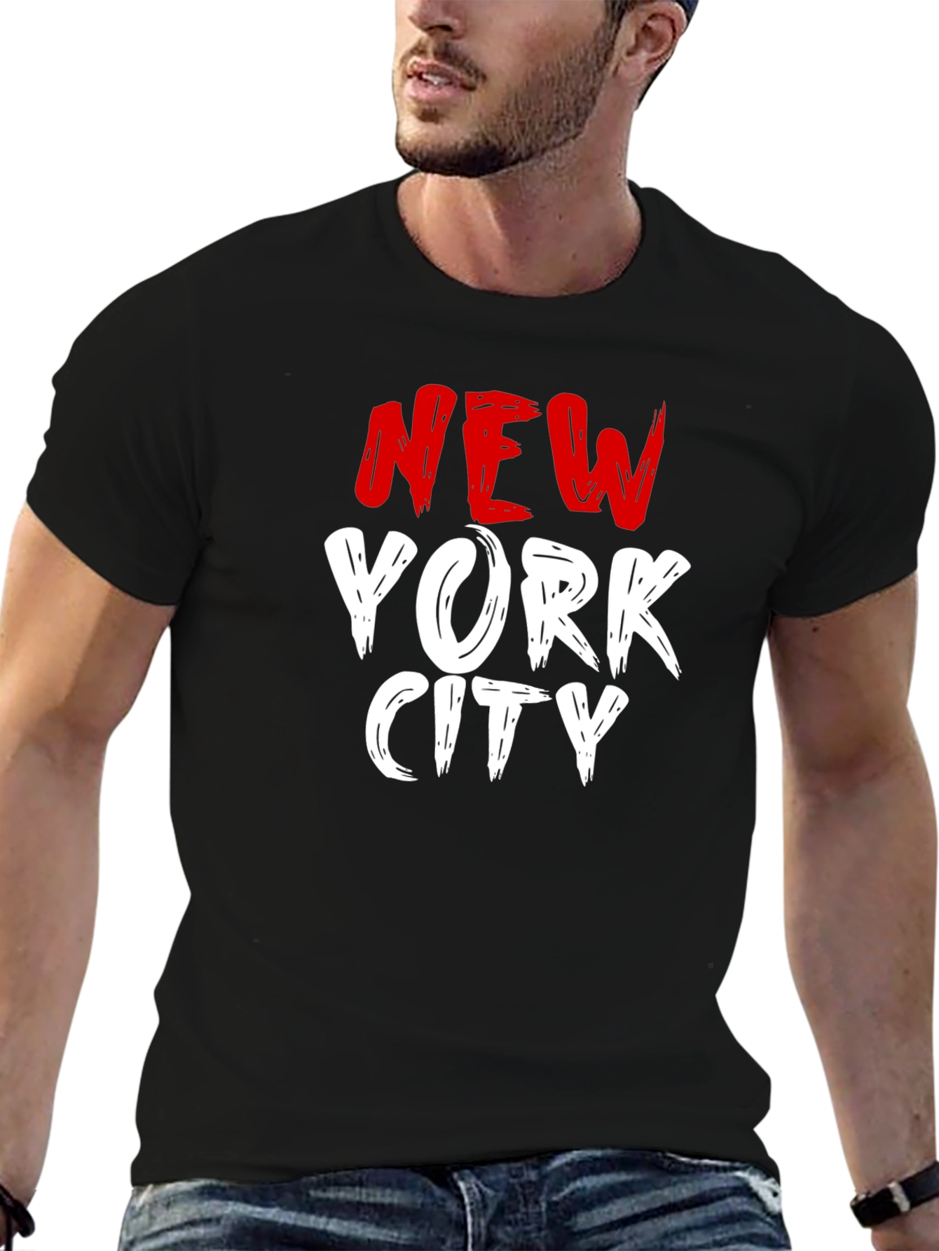 New York City Graphic Print T-Shirt
