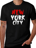 New York City Graphic Print T-Shirt