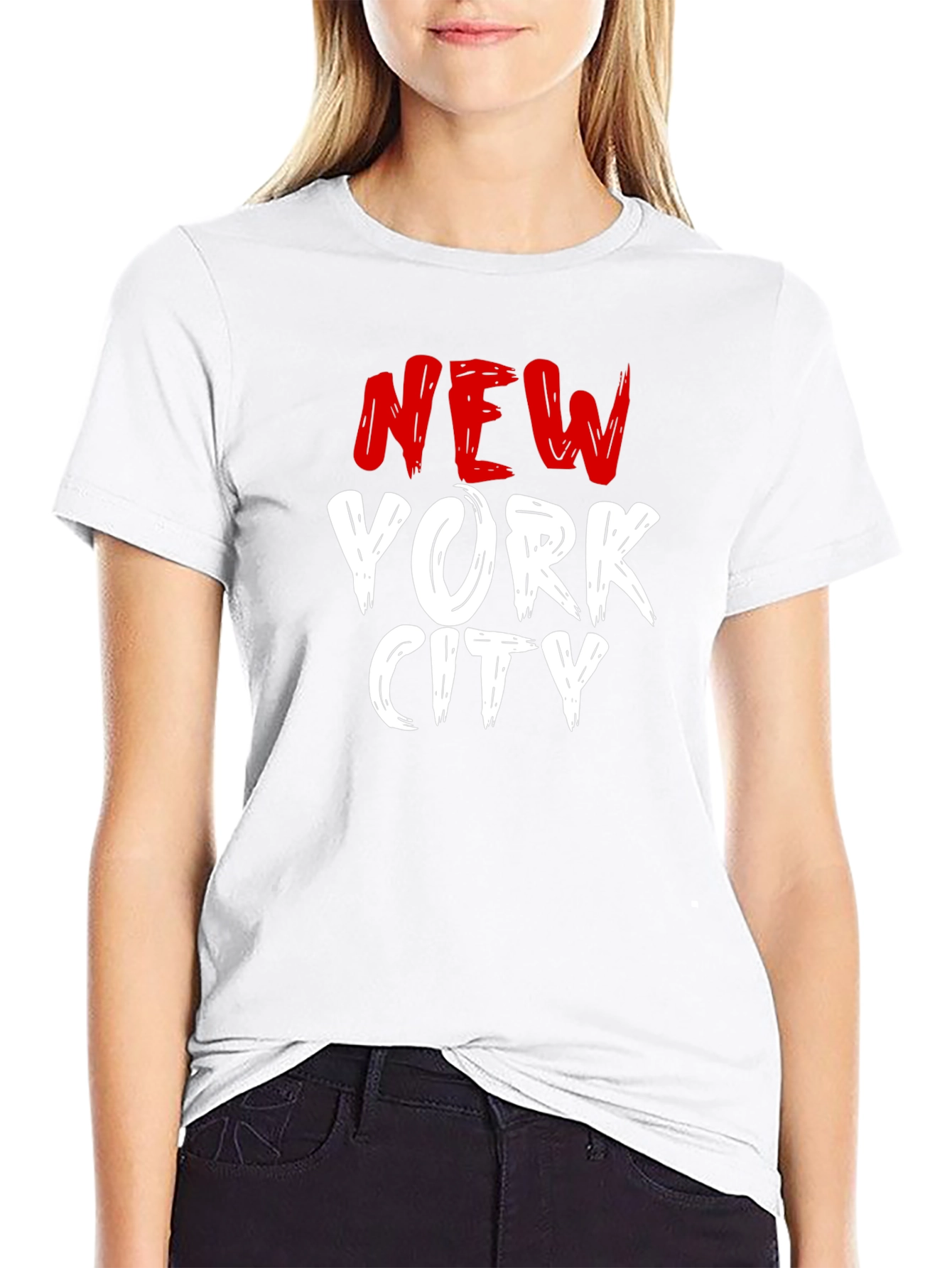 New York City Graphic Print T-Shirt