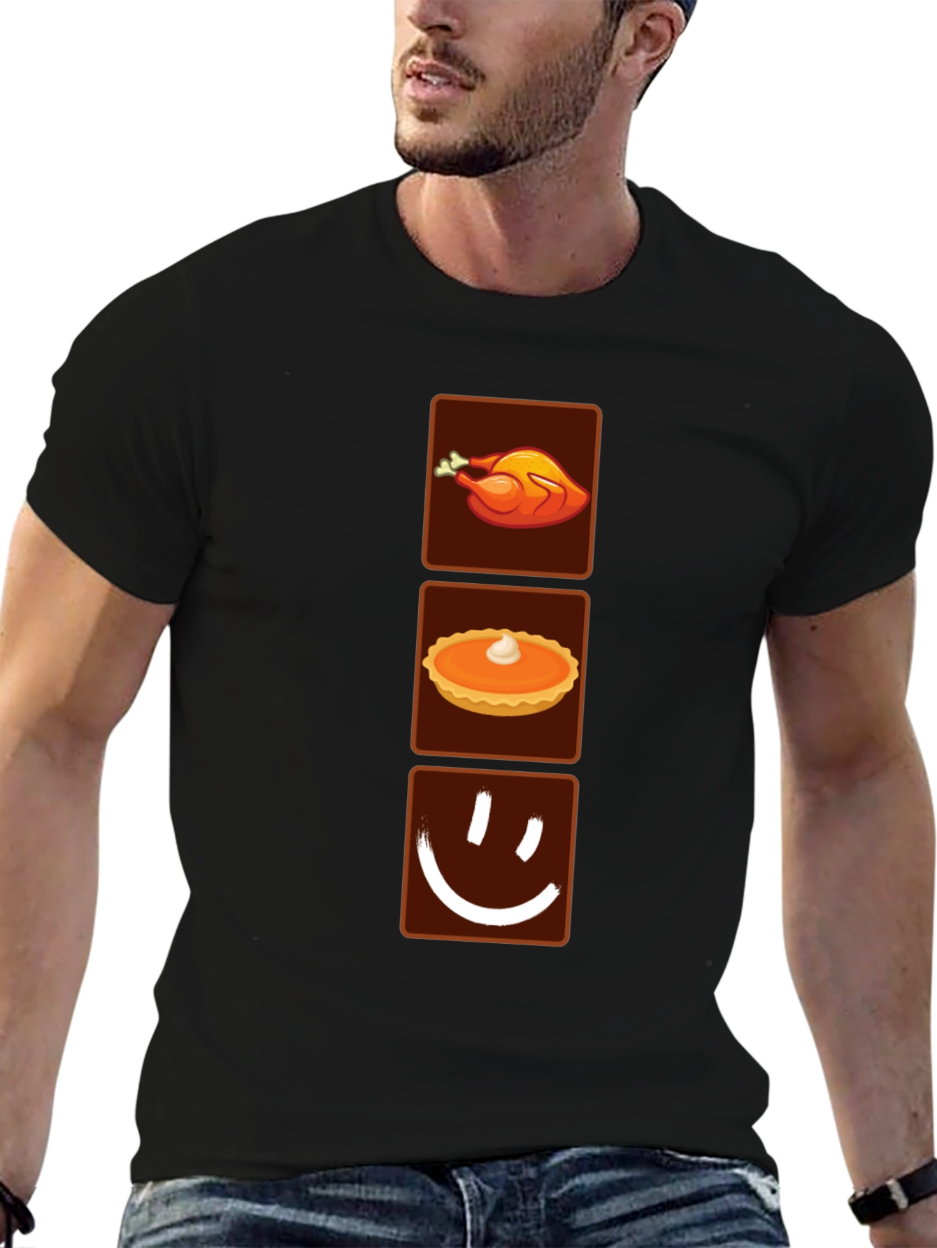 Thanksgiving Feast T-Shirt: Turkey Pie and Smiles!