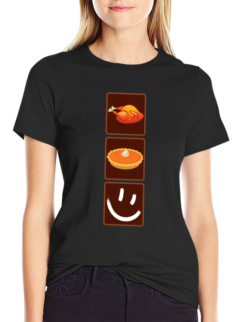 Thanksgiving Feast T-Shirt: Turkey Pie and Smiles!