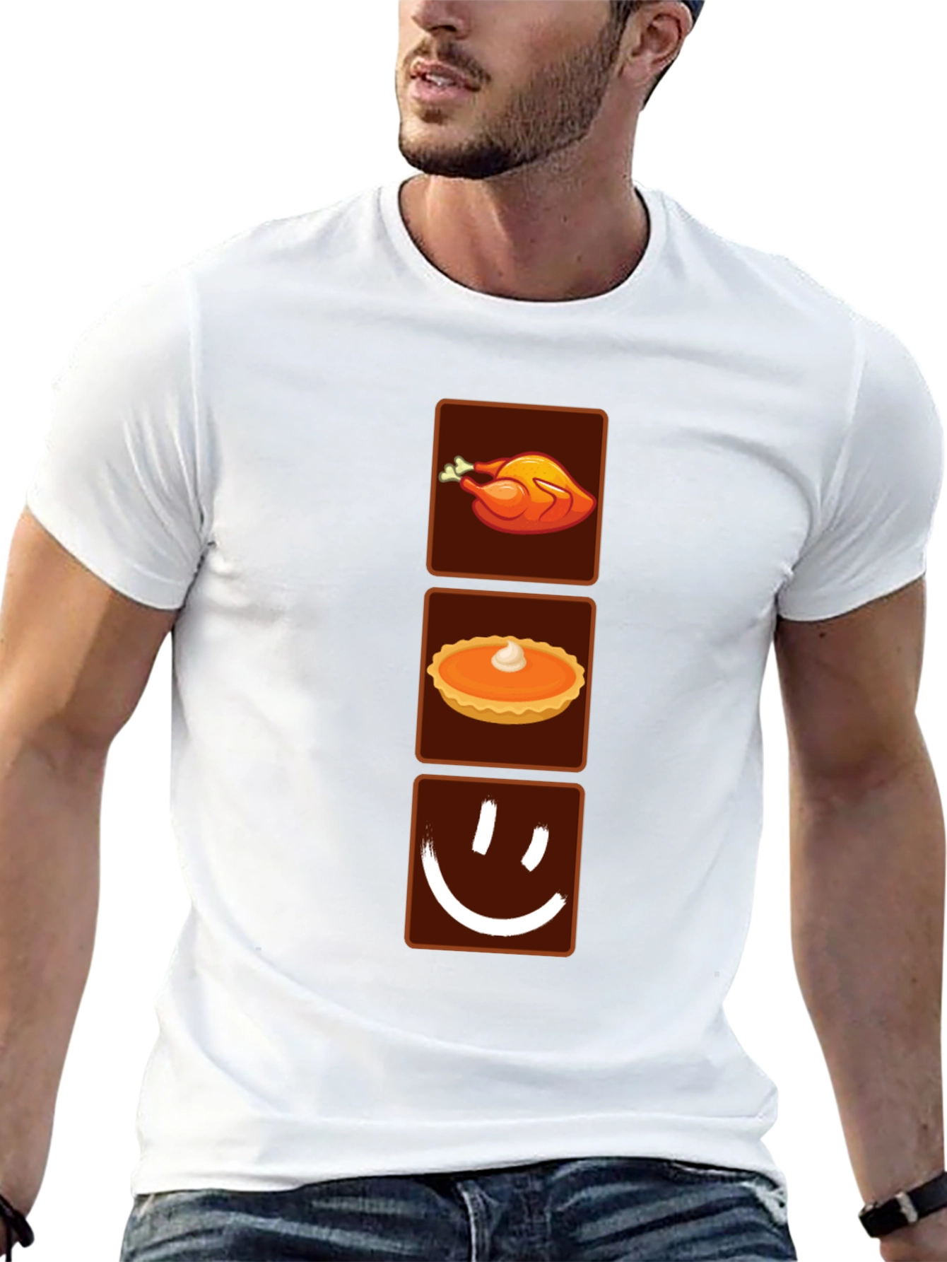 Thanksgiving Feast T-Shirt: Turkey Pie and Smiles!