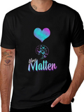 You Matter Butterfly Semicolon Heart Tee
