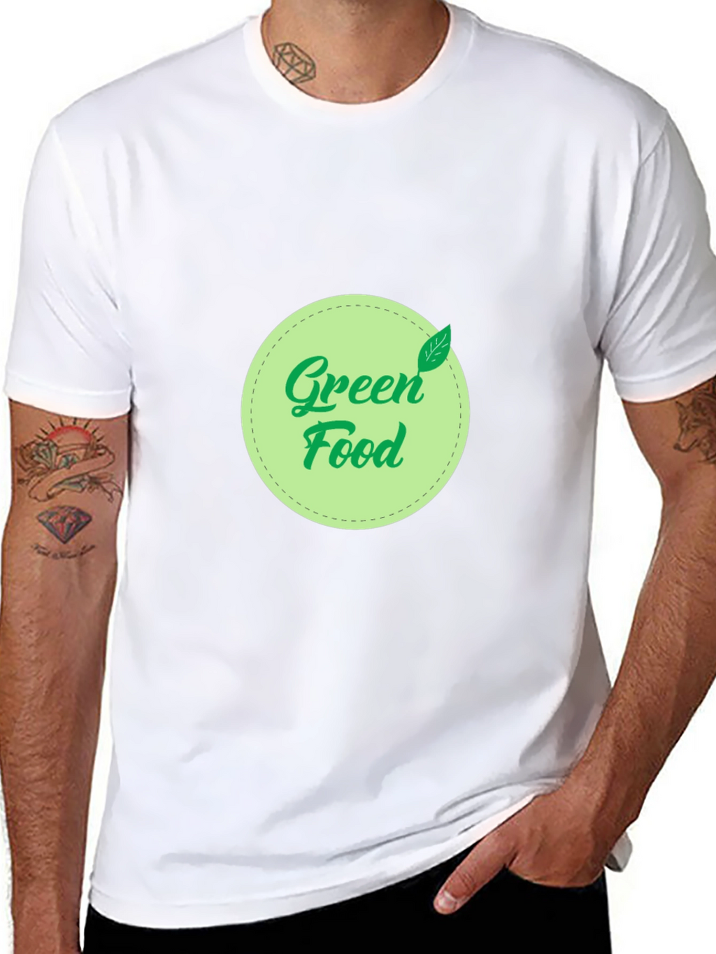 Green Food T-Shirt - Organic & Stylish!