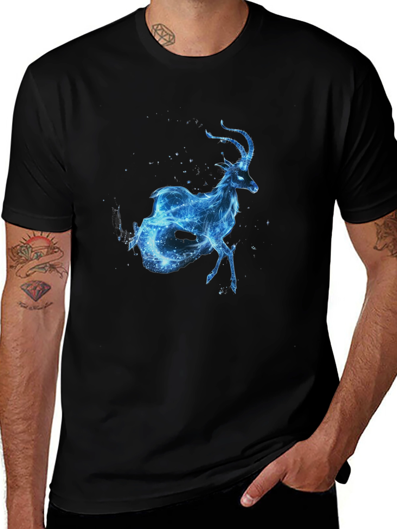 Mystical Blue Patronus Graphic Tee