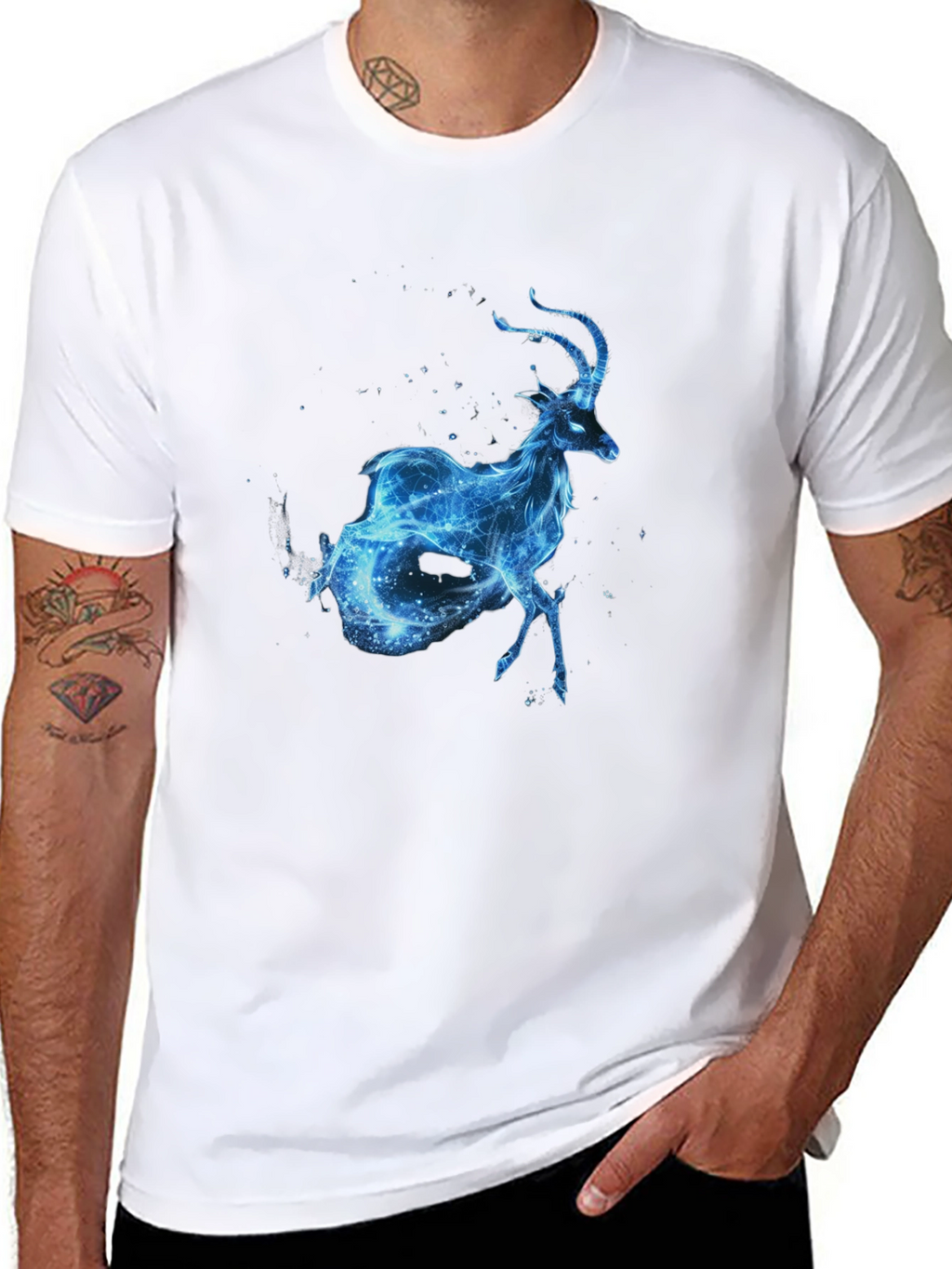 Mystical Blue Patronus Graphic Tee