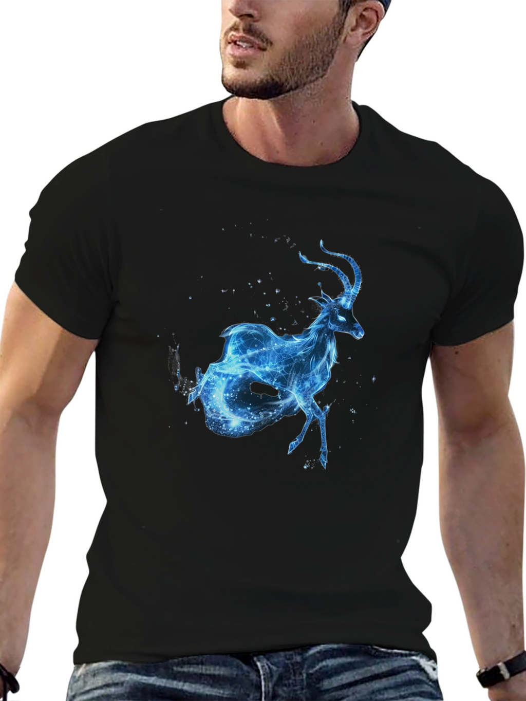 Mystical Blue Patronus Graphic Tee