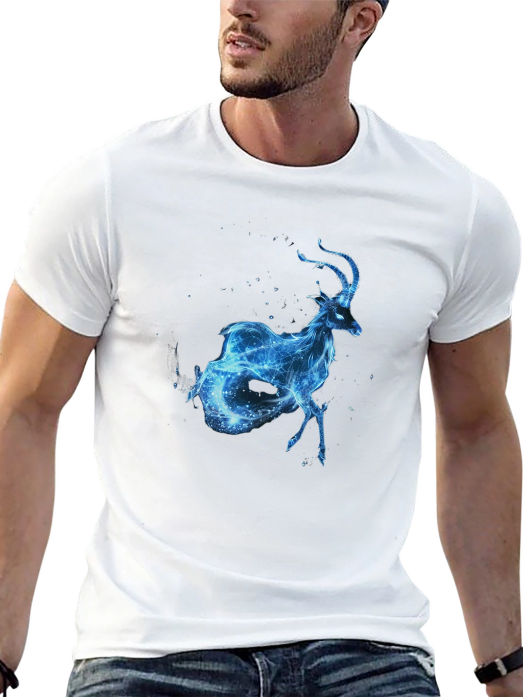 Mystical Blue Patronus Graphic Tee