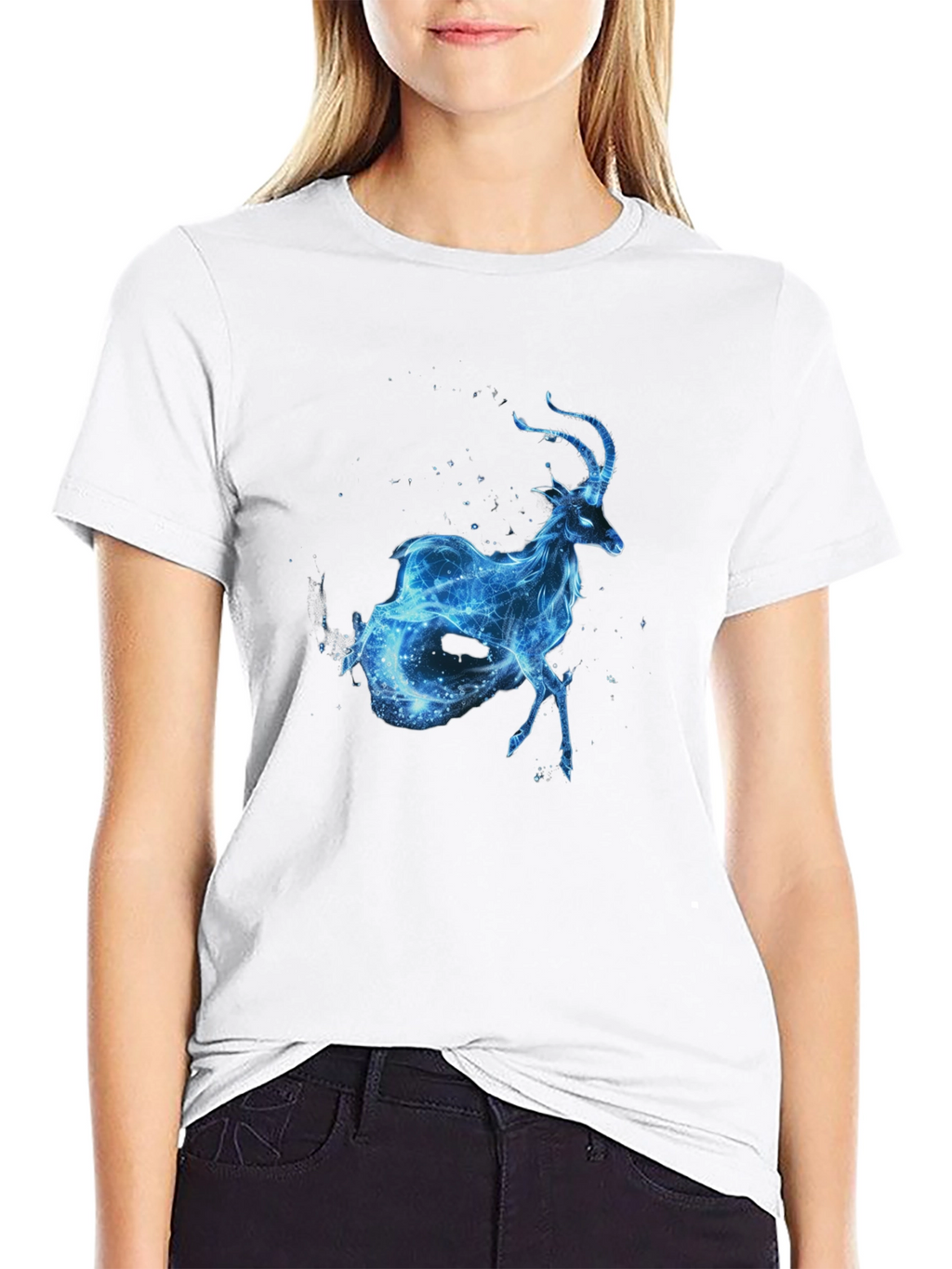 Mystical Blue Patronus Graphic Tee