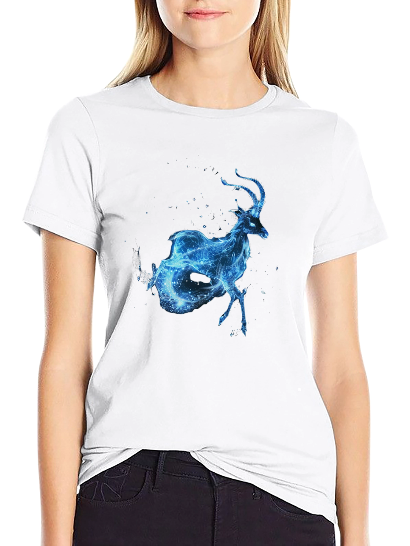 Mystical Blue Patronus Graphic Tee