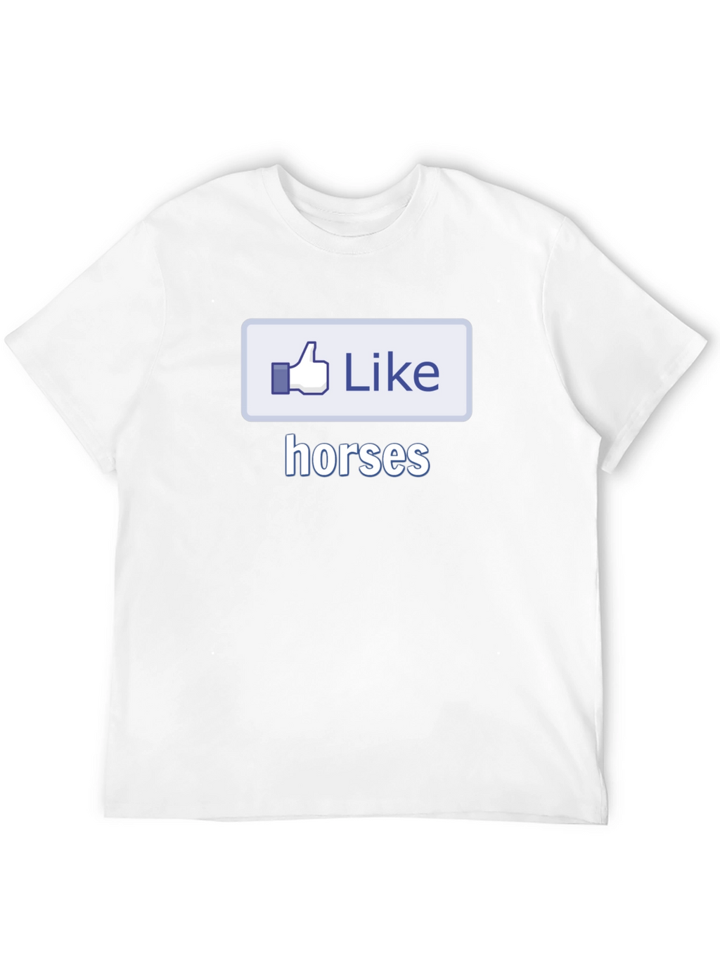 Like Horses Black T-Shirt