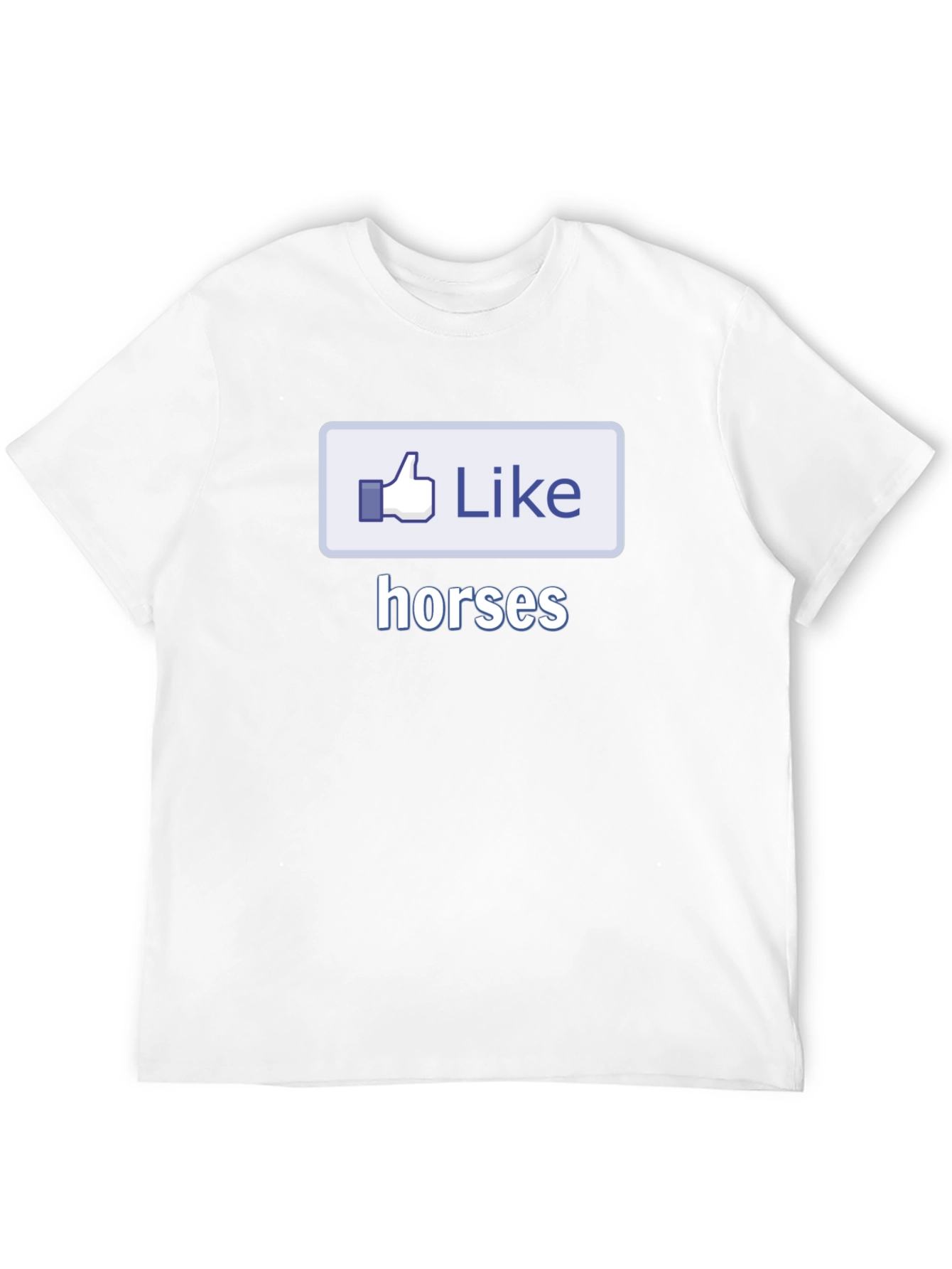 Like Horses Black T-Shirt
