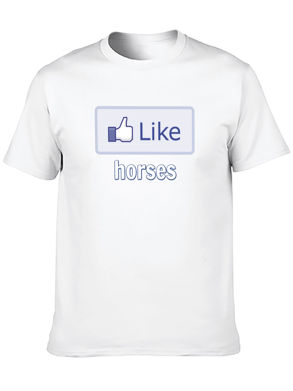 Like Horses Black T-Shirt