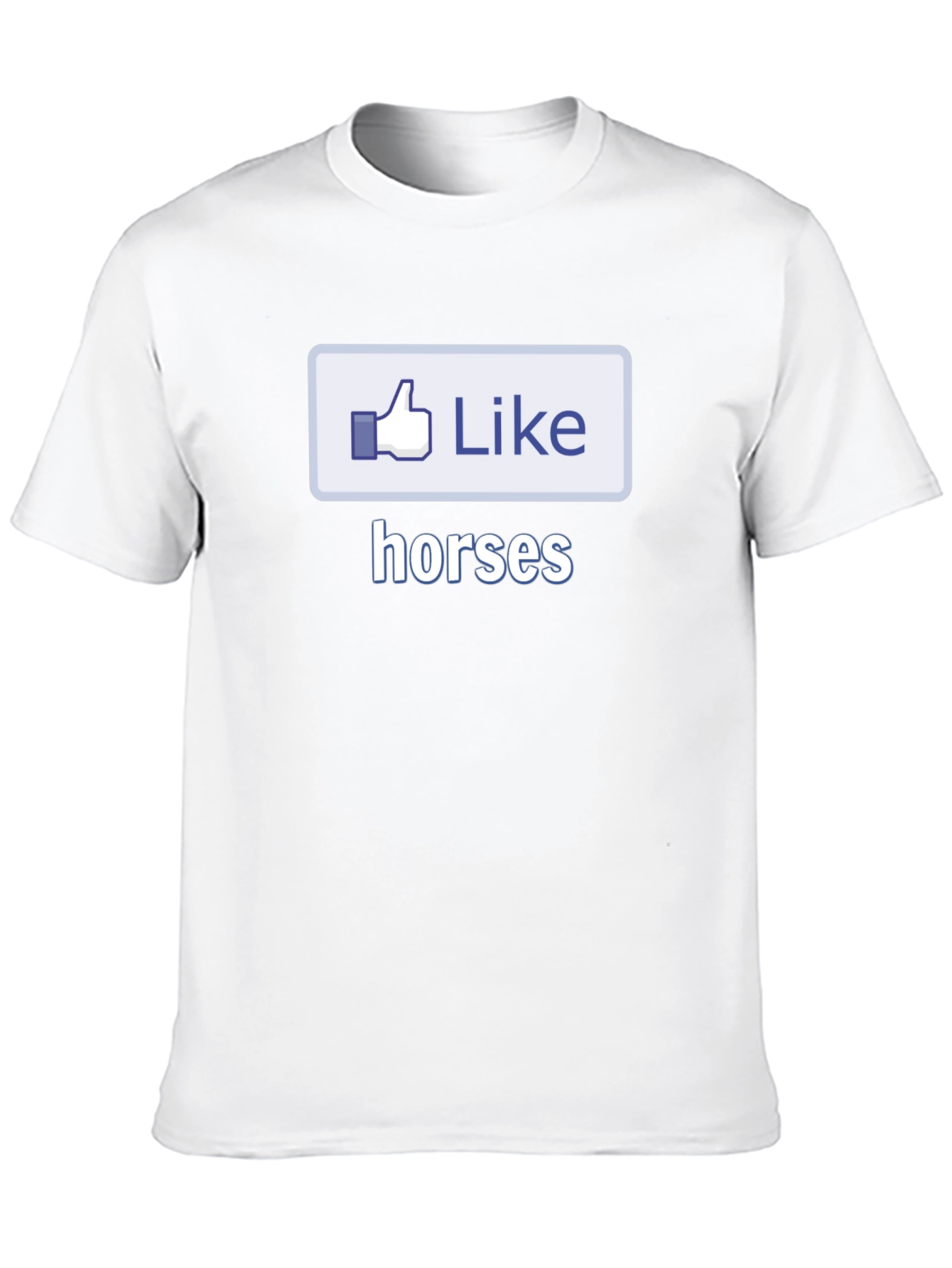Like Horses Black T-Shirt
