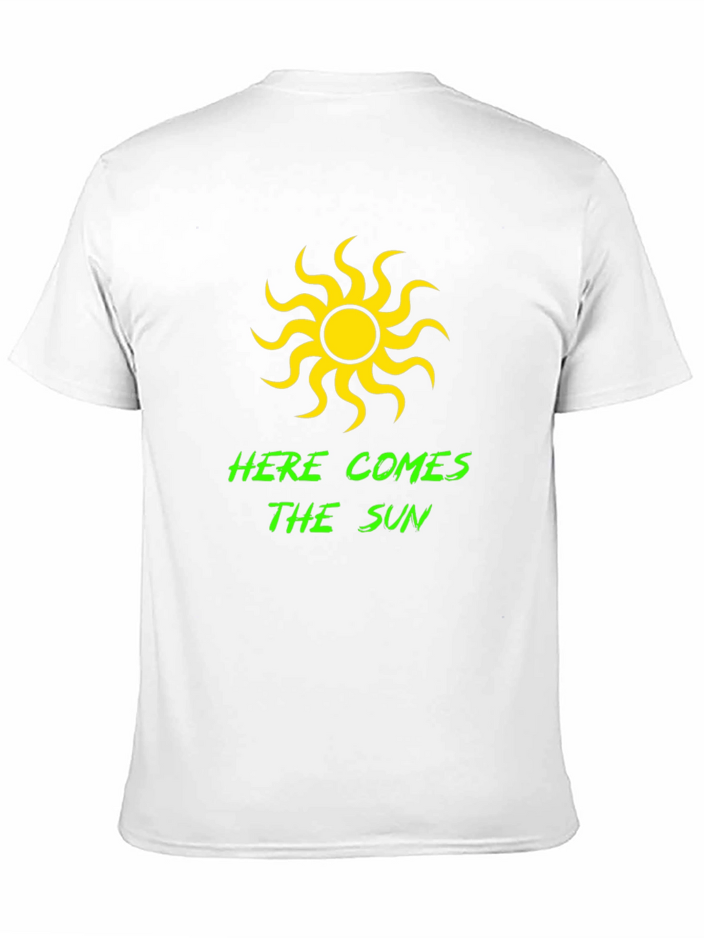 Here Comes the Sun Black T-Shirt