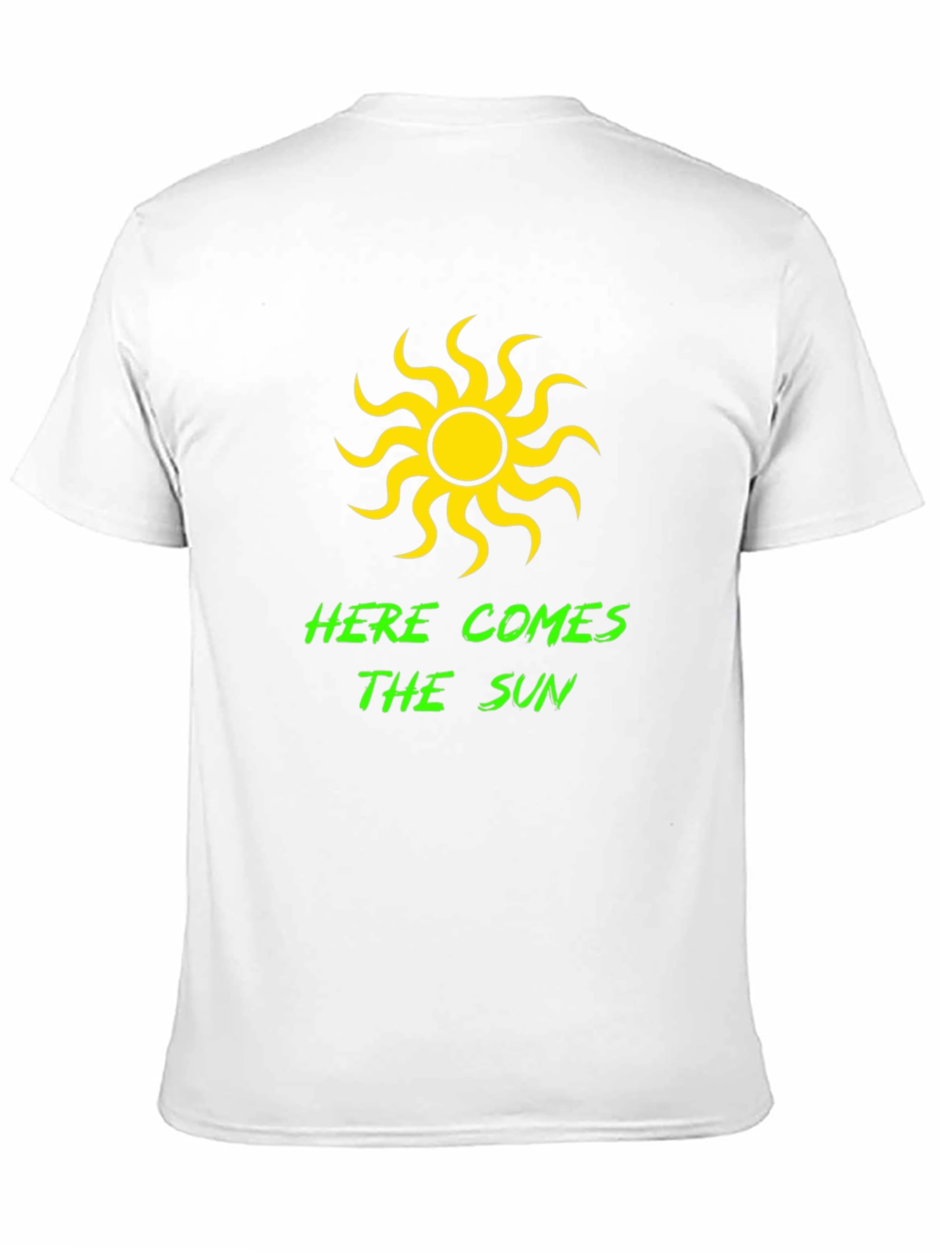 Here Comes the Sun Black T-Shirt