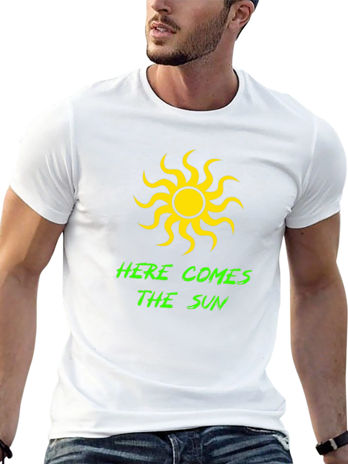 Here Comes the Sun Black T-Shirt