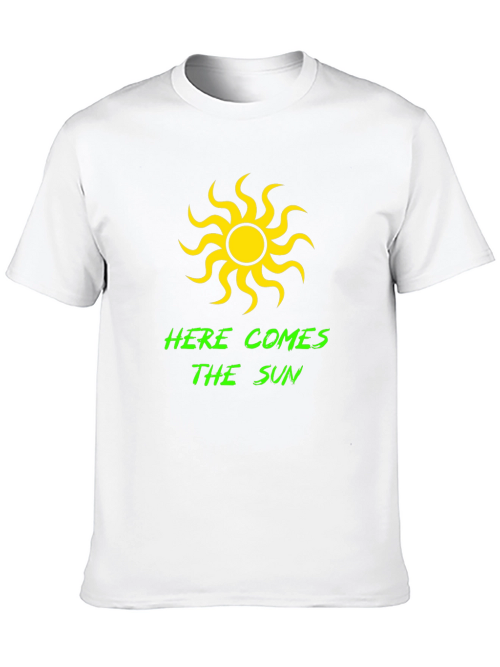 Here Comes the Sun Black T-Shirt