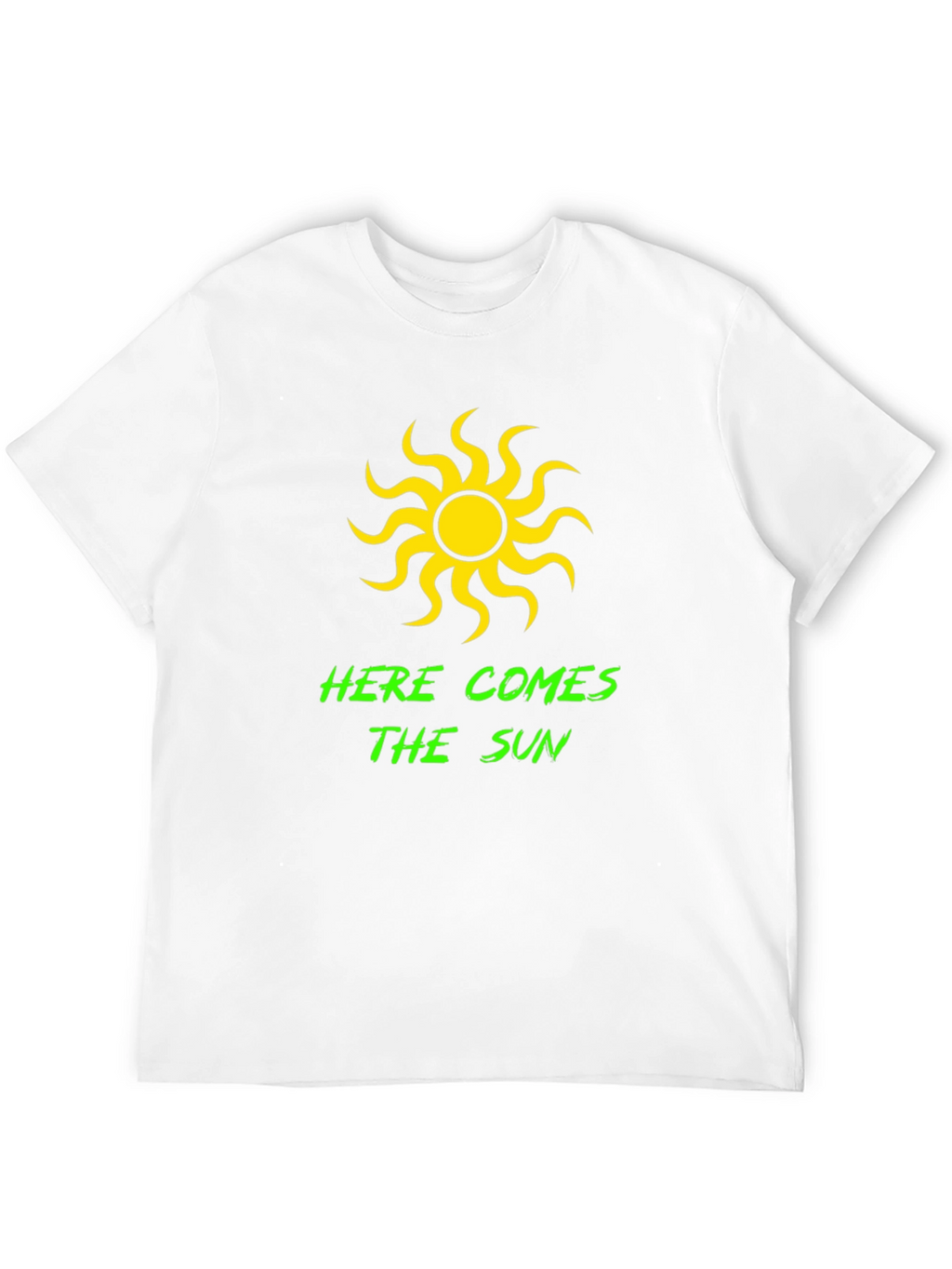 Here Comes the Sun Black T-Shirt
