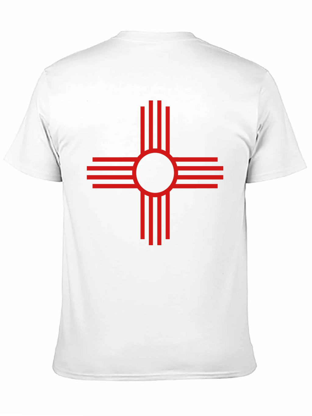 Red Zia Symbol Black Tee