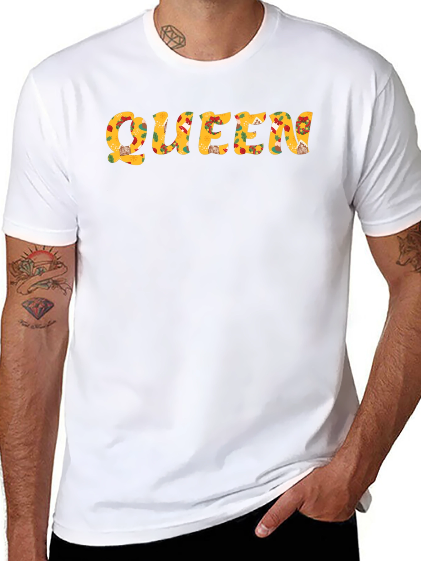 Pizza Queen Black T-Shirt - Fun Foodie Tee
