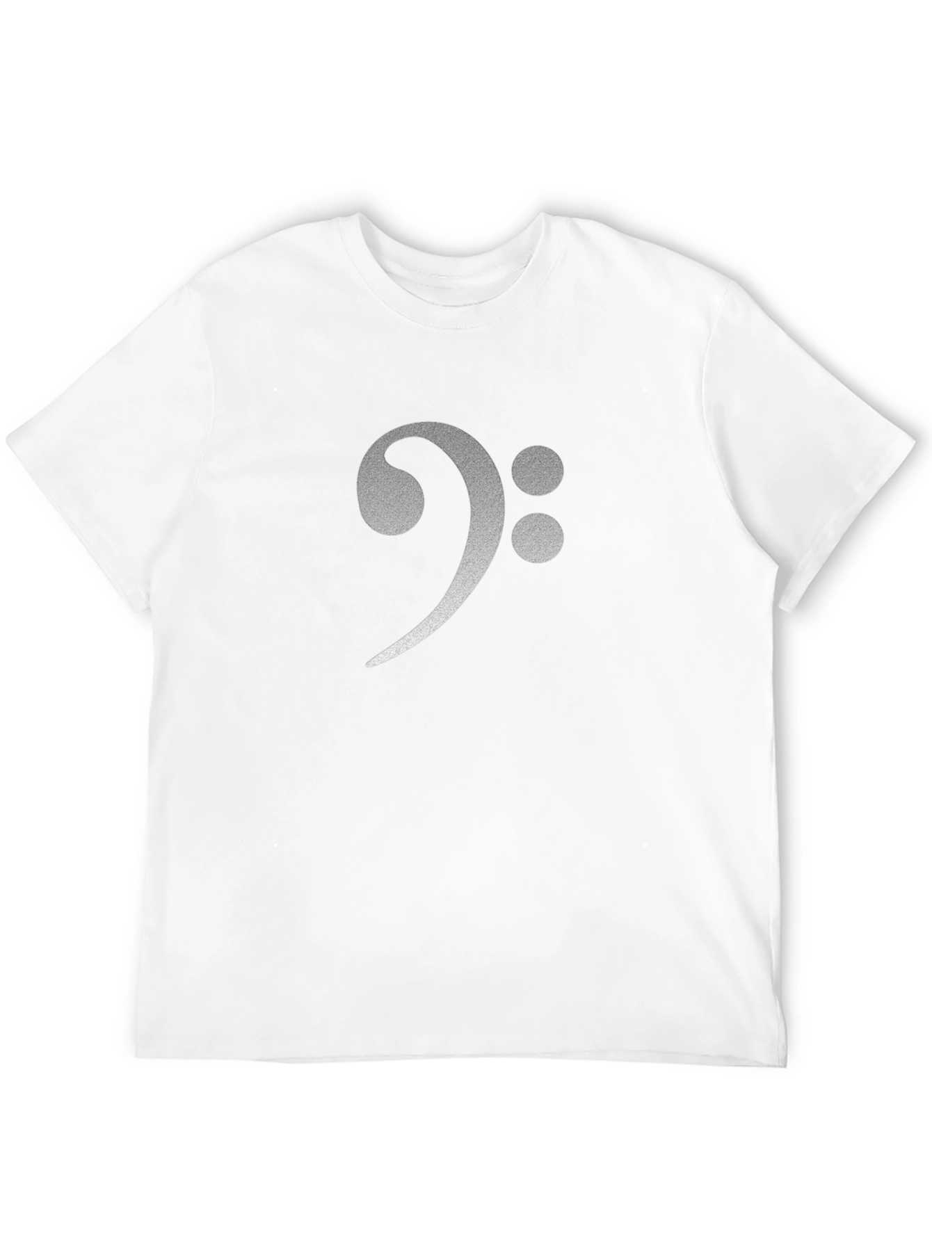 Bass Clef Graphic Tee - Stylish Music Shirt