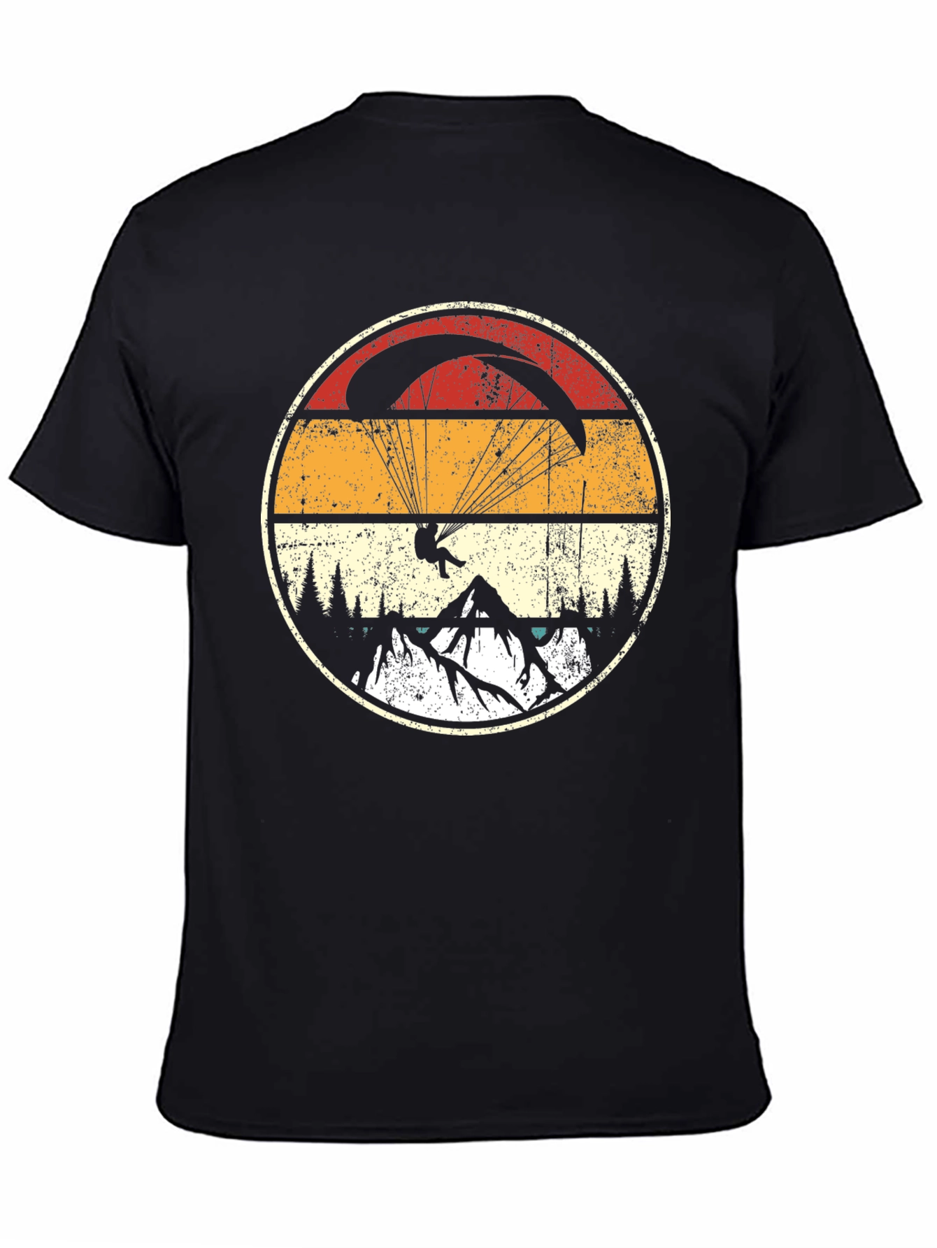 Vintage Paragliding Mountain T-Shirt