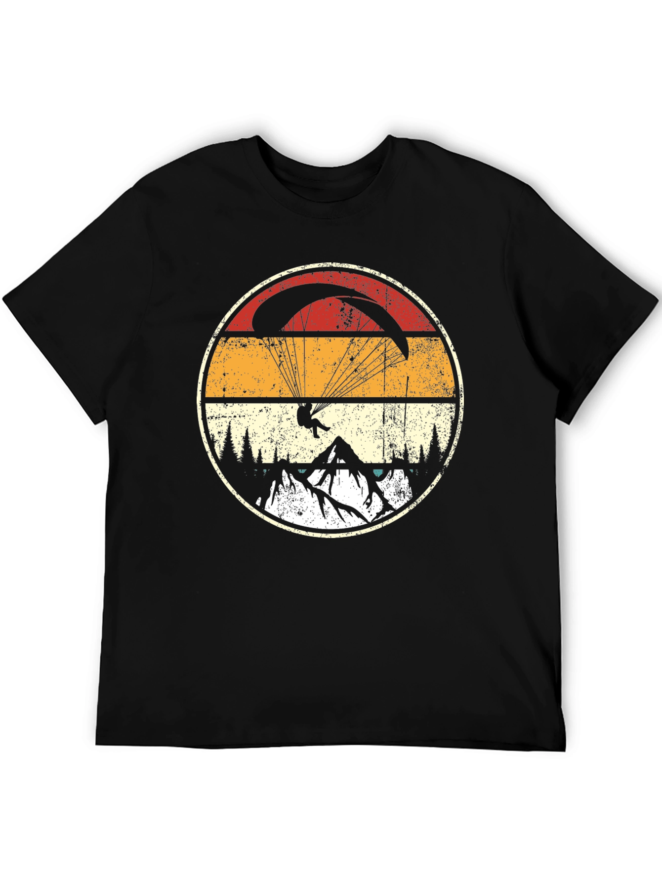 Vintage Paragliding Mountain T-Shirt