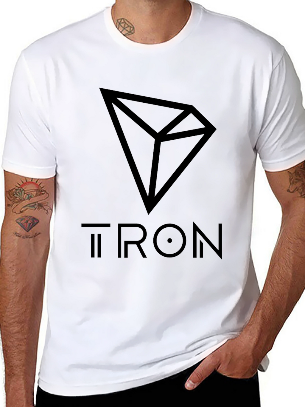 Tron Crypto Black T-Shirt