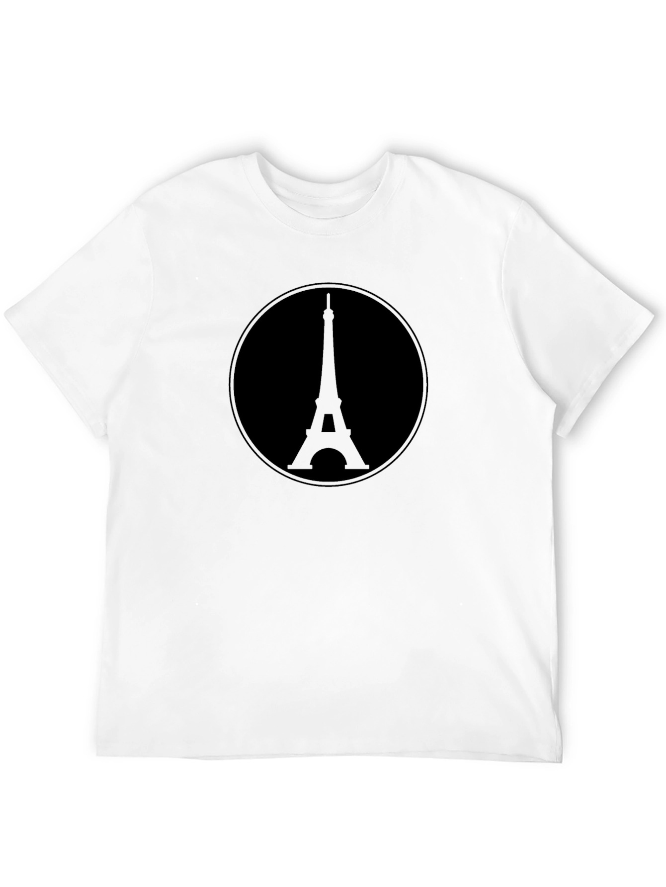 Eiffel Tower Graphic Tee - Classic Style