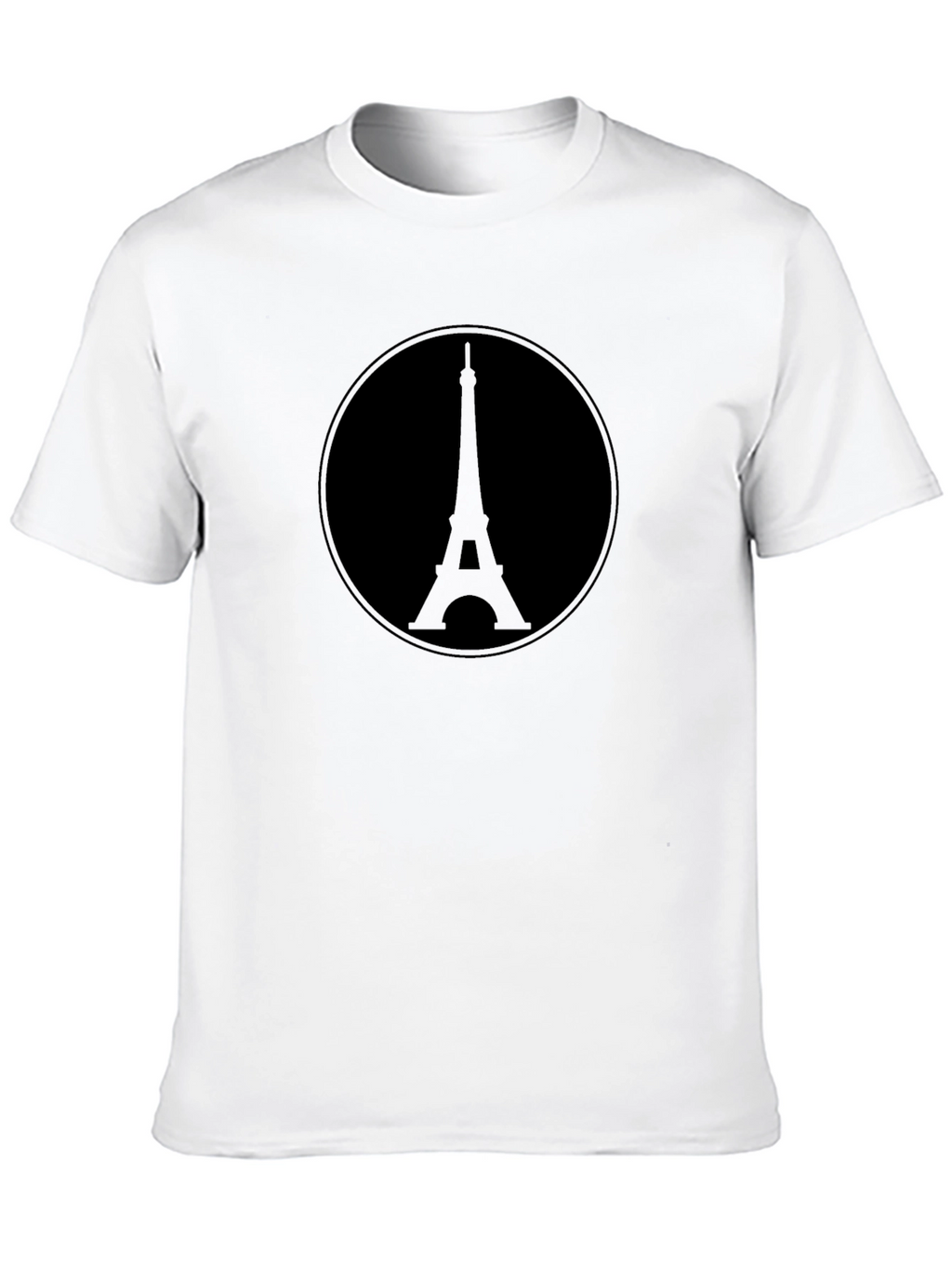 Eiffel Tower Graphic Tee - Classic Style