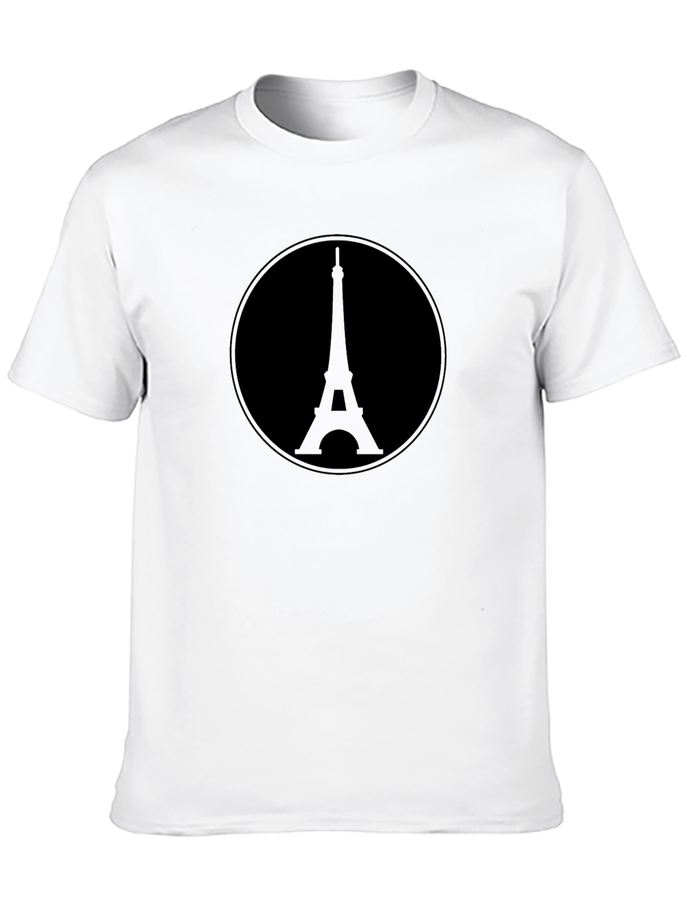 Eiffel Tower Graphic Tee - Classic Style
