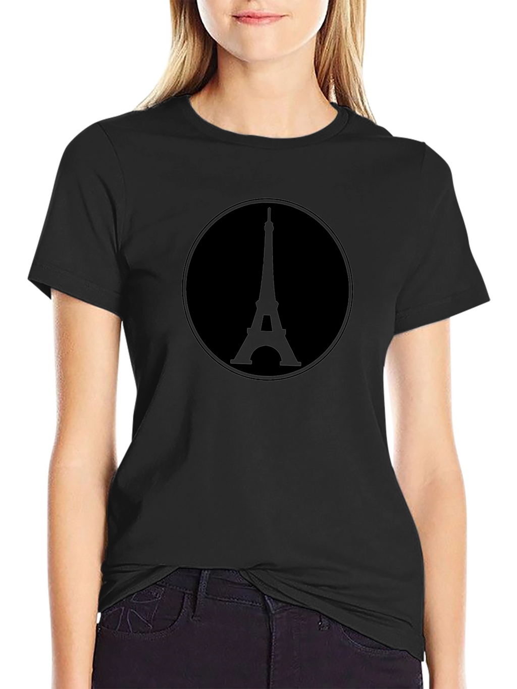 Eiffel Tower Graphic Tee - Classic Style