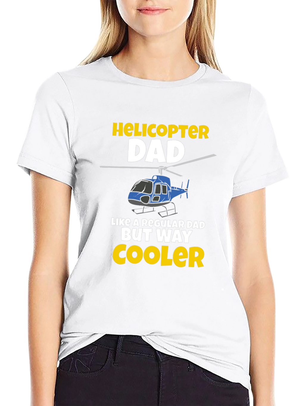 Helicopter Dad T-Shirt - Cool Fathers Day Gift